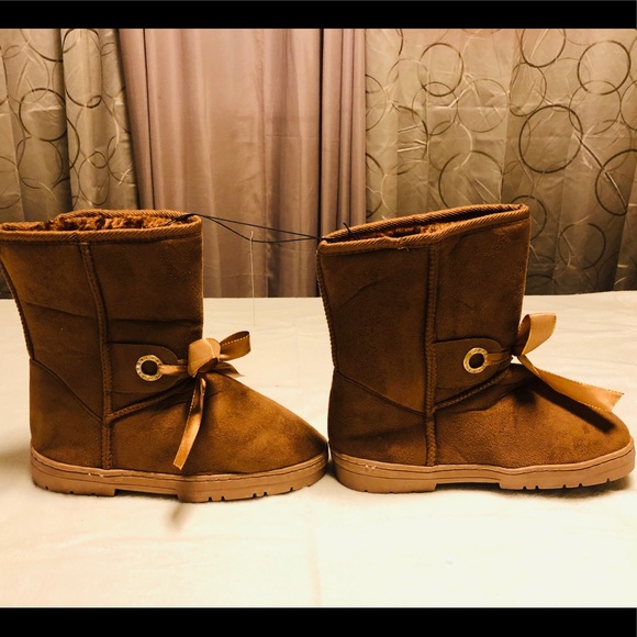 Tan Side Ankle Booties - Picture 3 of 7